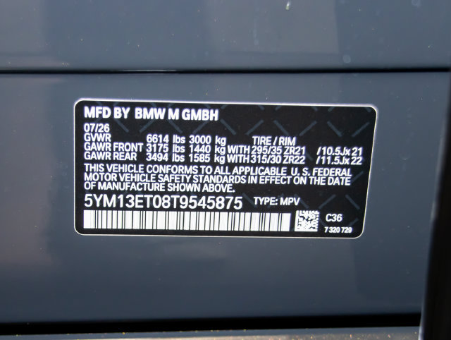 New 2026 BMW X5 M Competition w/ Executive Package AWD/4WD image 21