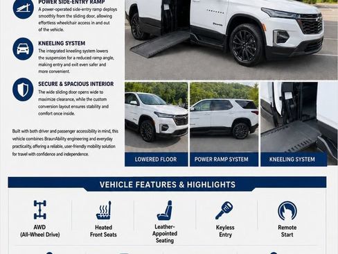 Used 2022 Chevrolet Traverse RS FWD image 3
