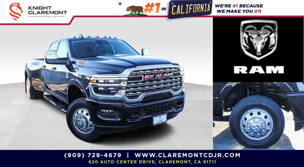 Used 2025 RAM 3500 Longhorn w/ Max Tow Package AWD/4WD 360° Tour