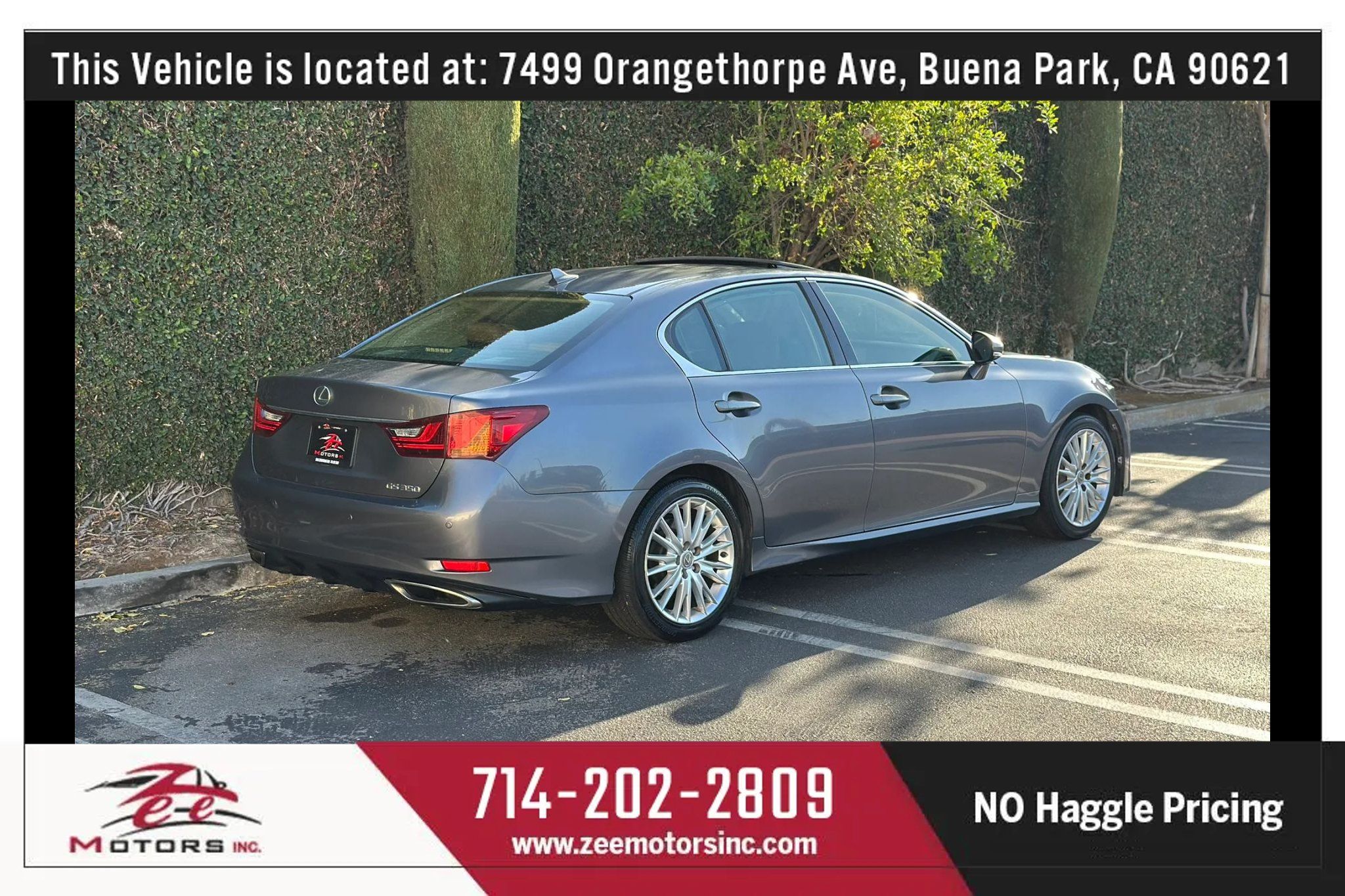 Used 2013 Lexus GS 350 w/ Luxury Pkg RWD image 7