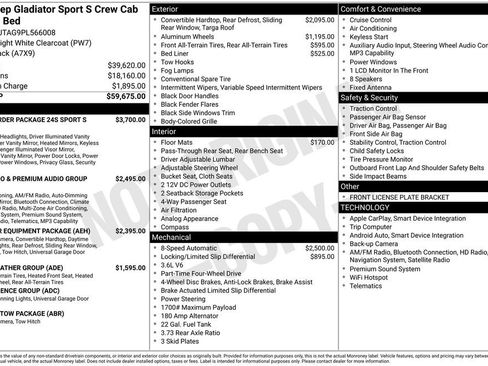 Used 2023 Jeep Gladiator Sport image 29