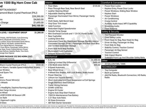 Used 2020 RAM 1500 Big Horn RWD image 29