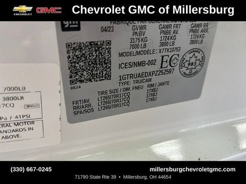 Used 2023 GMC Sierra 1500 Pro w/ Pro Value Package AWD/4WD image 36