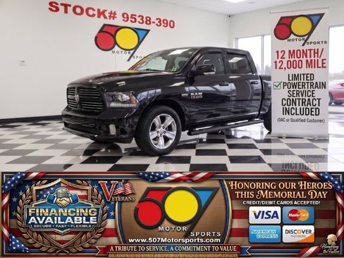 Used 2016 RAM 1500 Sport w/ Sport Premium Group AWD/4WD image 1