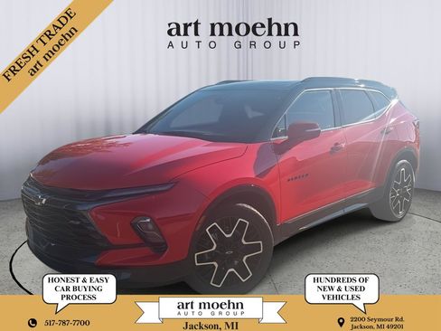Used 2023 Chevrolet Blazer RS w/ Driver Confidence II Package FWD image 1