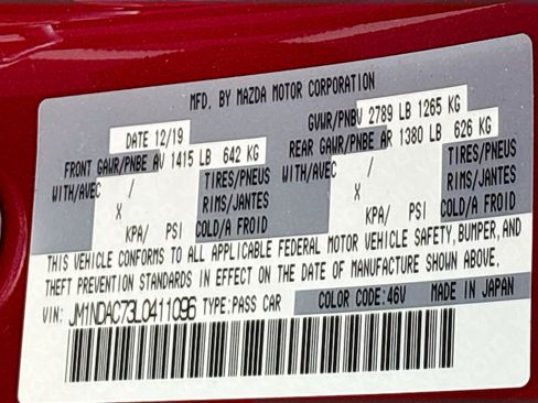 Used 2020 MAZDA MX-5 Miata Club image 20