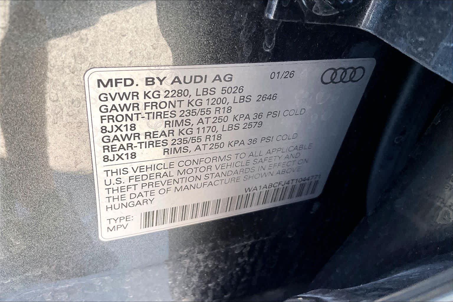 Used 2026 Audi Q3 quattro 2.0T AWD/4WD image 35