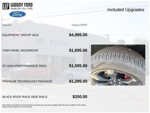 Used 2022 Ford Explorer ST w/ Equipment Group 401A AWD/4WD image 5