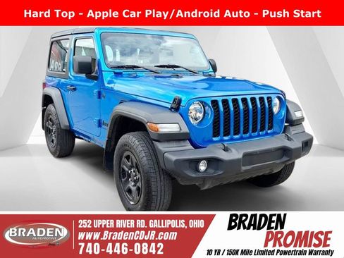Used 2024 Jeep Wrangler Sport AWD/4WD image 1
