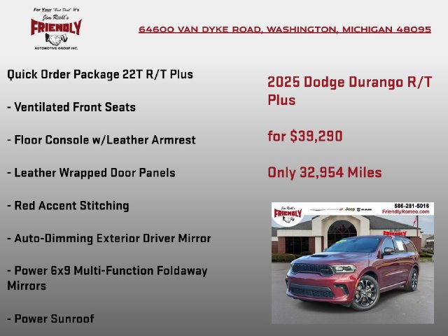 Used 2025 Dodge Durango R/T AWD/4WD image 5