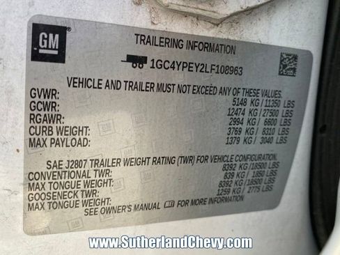 Used 2020 Chevrolet Silverado 2500 LTZ w/ LTZ Plus Package AWD/4WD image 64