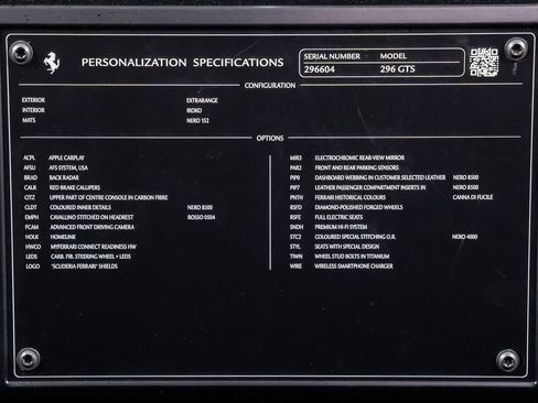 Used 2023 Ferrari 296 GTS image 11