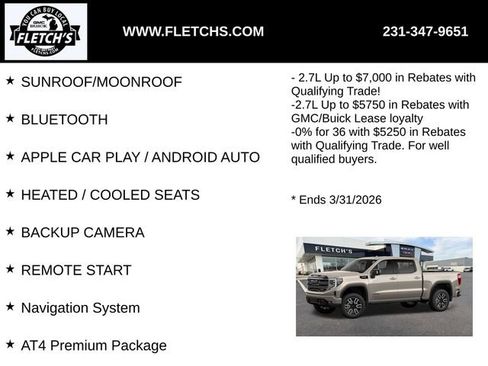 New 2026 GMC Sierra 1500 AT4 image 2