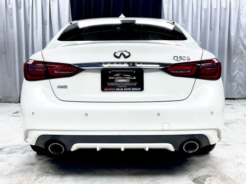 Used 2019 INFINITI Q50 Red Sport 400 w/ Sensory Package image 14