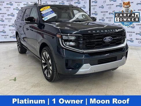 Certified 2025 Ford Expedition Max Platinum w/ Driver's Package AWD/4WD image 1