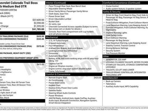Used 2024 Chevrolet Colorado Trail Boss w/ Advanced Trailering Package AWD/4WD image 5