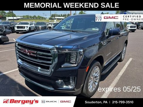 Certified 2023 GMC Yukon SLT w/ SLT Premium Package AWD/4WD image 1