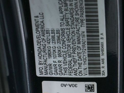 Used 2024 Honda Accord LX image 30