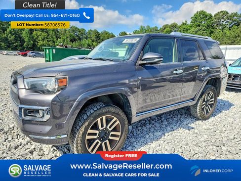 Used 2017 Toyota 4Runner Limited AWD/4WD image 1