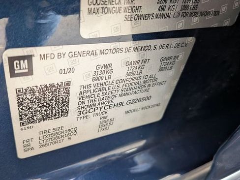 Used 2020 Chevrolet Silverado 1500 Custom Trail Boss w/ Custom Convenience Package image 40