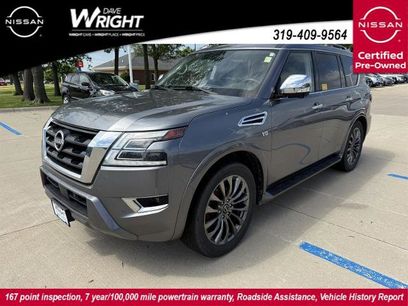 Certified 2022 Nissan Armada Platinum w/ Captain's Chairs Package