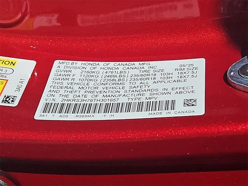 Certified 2026 Honda CR-V EX-L image 21