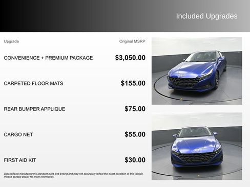 Used 2021 Hyundai Elantra SEL w/ Convenience + Premium Package image 4