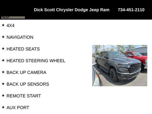 Used 2026 RAM 1500 Big Horn AWD/4WD image 3