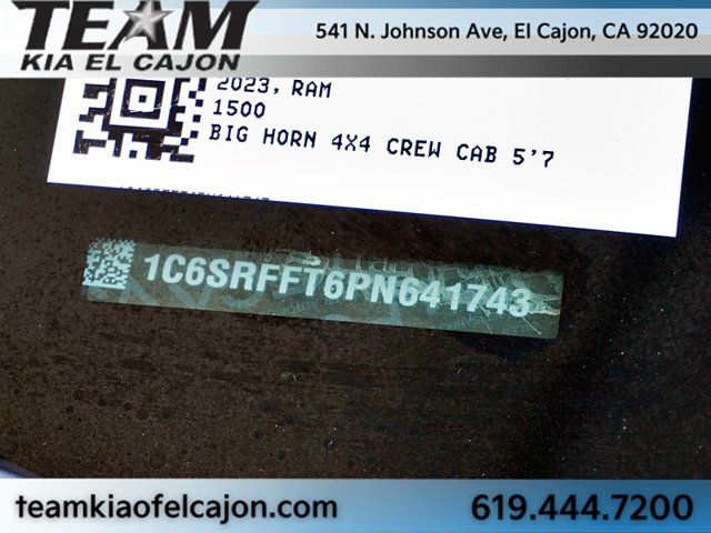 Used 2023 RAM 1500 4x4 Crew Cab image 39