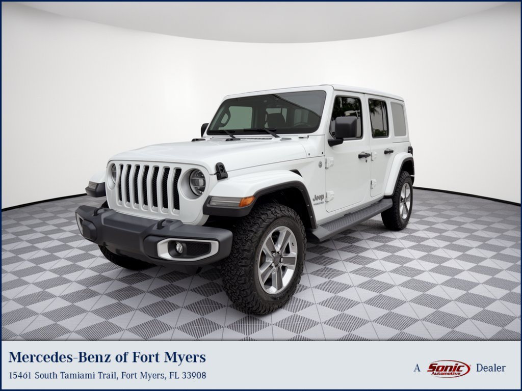 Used 2021 Jeep Wrangler Unlimited Sahara AWD/4WD image 1