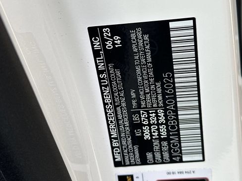 Certified 2023 Mercedes-Benz EQE 350+ 4MATIC SUV image 44