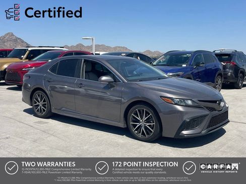 Used 2023 Toyota Camry SE w/ Audio Upgrade Package FWD image 1