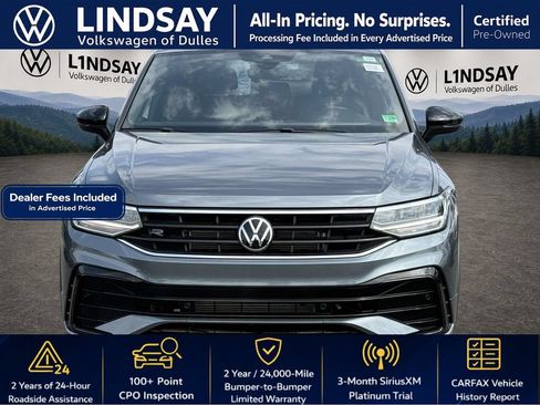 Certified 2022 Volkswagen Tiguan SE R-Line AWD/4WD image 3