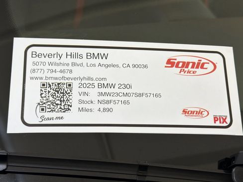 Used 2025 BMW 230i Coupe w/ M Sport Package image 20