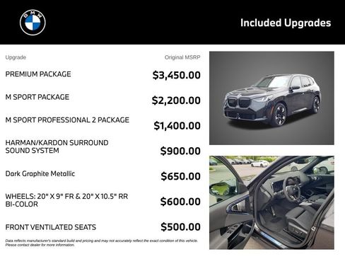 New 2026 BMW X3 xDrive30i w/ Premium Package AWD/4WD image 4