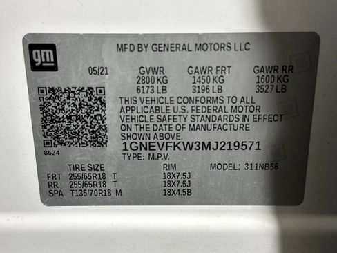 Used 2021 Chevrolet Traverse LS AWD/4WD image 18