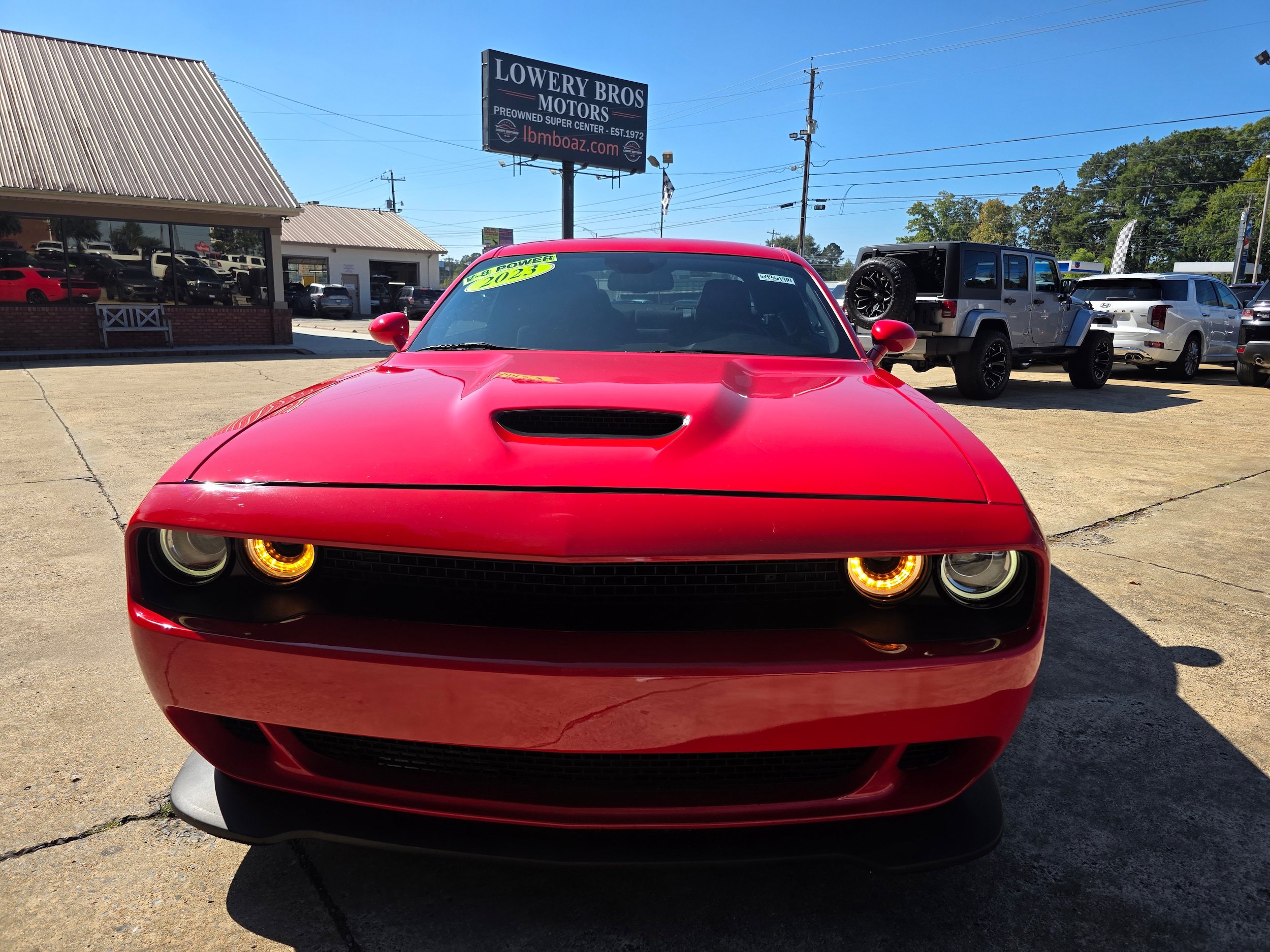 Used 2023 Dodge Challenger R/T w/ Blacktop Package RWD image 2