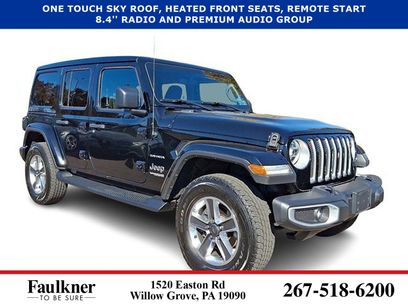 Used 2021 Jeep Wrangler Unlimited Sahara