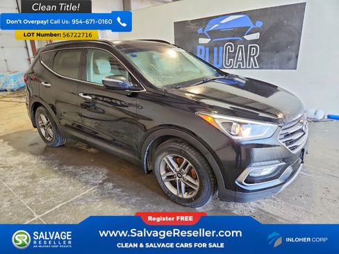 Used 2017 Hyundai Santa Fe Sport w/ 2.4L Tech Package 04 AWD/4WD image 5