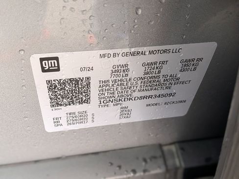 Certified 2024 Chevrolet Suburban Z71 w/ Luxury Package image 37