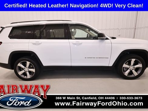 Used 2021 Jeep Grand Cherokee L Limited AWD/4WD image 1