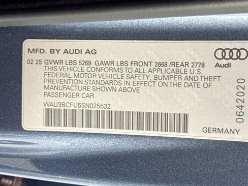 Used 2025 Audi A5 2.0T Prestige w/ 19" Wheel Package image 29