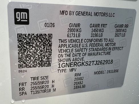 New 2026 Chevrolet Traverse LT w/ Midnight/Sport Edition image 17