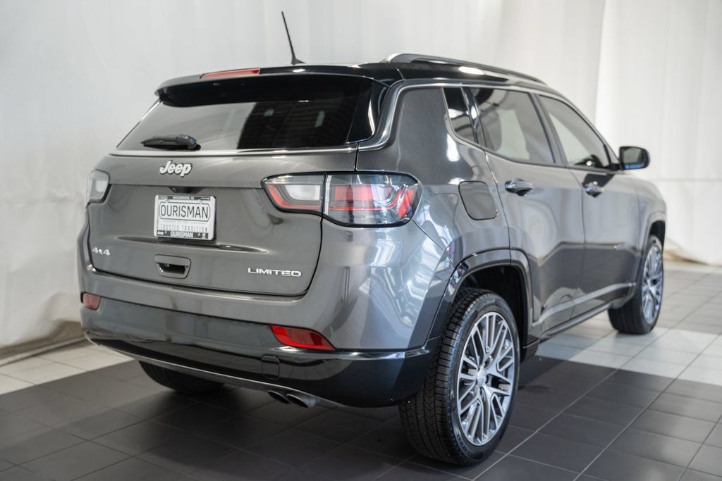 Certified 2022 Jeep Compass Limited w/ Elite Group AWD/4WD image 4