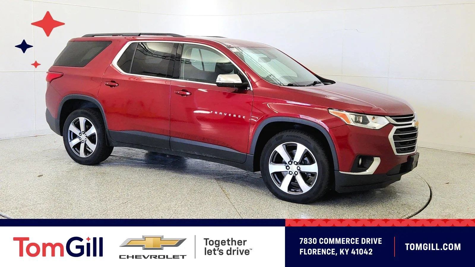 Used 2019 Chevrolet Traverse LT w/ LT Premium Package AWD/4WD image 1