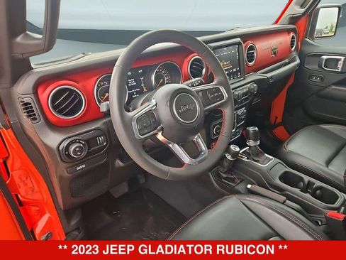 Used 2023 Jeep Gladiator Rubicon w/ LED Lighting Group AWD/4WD image 10