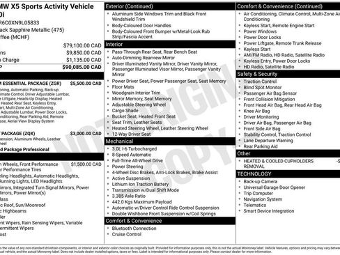 Used 2022 BMW X5 xDrive40i w/ Premium Essential Package AWD/4WD image 6