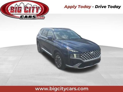 Used 2023 Hyundai Santa Fe Blue AWD/4WD image 1