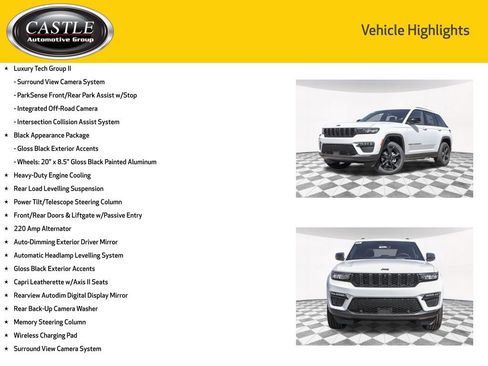 New 2025 Jeep Grand Cherokee Limited w/ Luxury Tech Group II image 6