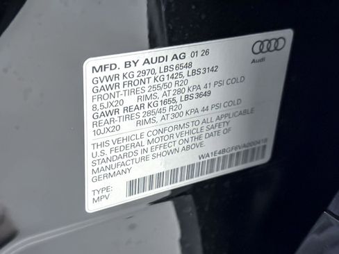 New 2027 Audi Q6 e-tron Premium Plus image 28